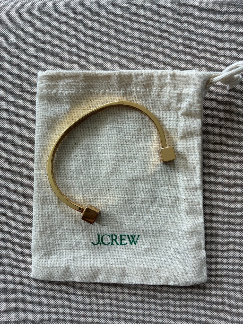 J. Crew Gold Open Cuff Bracelet